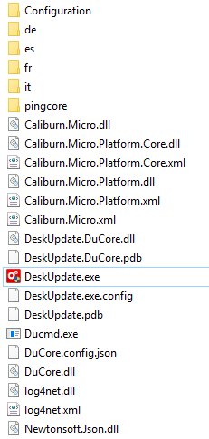 Fujitsu Deskupdate Version 5 - Dateien